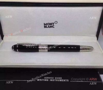 AAA Mont blanc Writers Edition Daniel Defoe Black Resin Rollerball Pen
